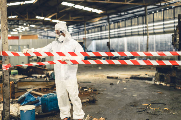 Professional Trauma Scene Cleanup technician working in Cedar Grove, WI